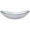 Novatto ARGENTO OVAL Glass Vessel Bathroom Sink Set, Brushed Nickel TIG-70328031BN - alternate 3